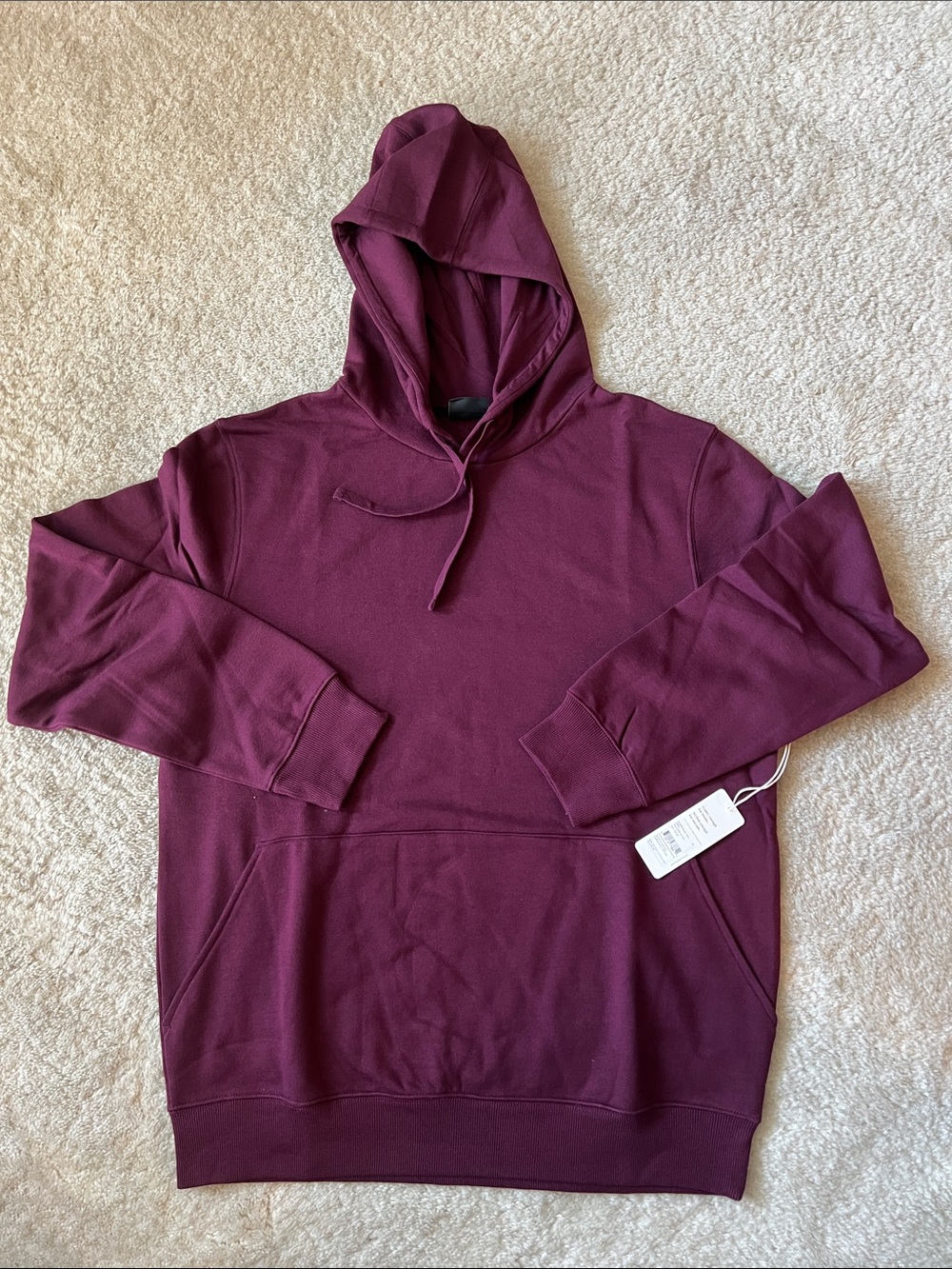 Men’s Richer Poorer Fleece Pullover Hoodie Fig XL